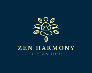 Zen Leaf Meditation  logo