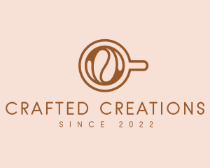 Artisanal Cafe Coffee Cup logo