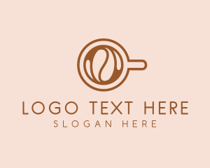 Artisanal Cafe Coffee Cup logo