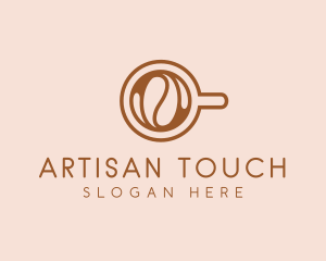 Artisanal Cafe Coffee Cup logo design