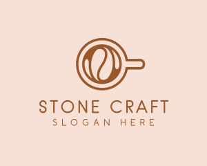 Artisanal Cafe Coffee Cup logo design