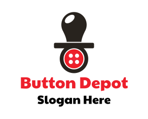 Button Baby Pacifier  logo