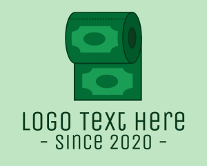 Paper - Toilet Paper Money logo design