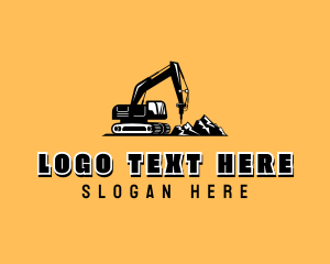 Industrial Drill Excavator logo