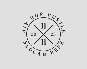 Hipster Fashion Apparel logo design