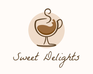 Coffee Wine Glass logo