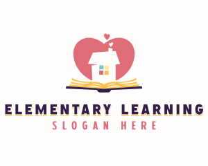 Kindergarten Learning Daycare logo design