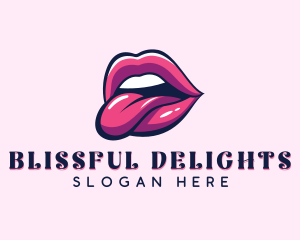 Kinky Sexy Mouth logo design