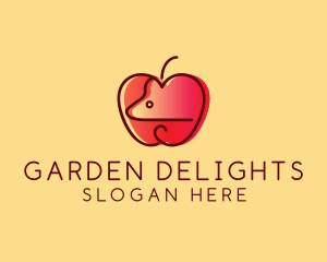 Mouse Apple Farm logo design