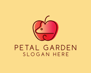 Mouse Apple Farm logo design