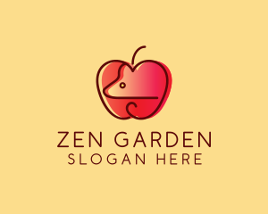 Mouse Apple Farm logo design