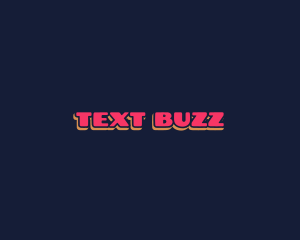 Retro Text Boutique logo design