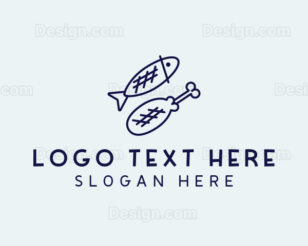 Blue Chicken Fish Dining Logo