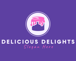 Yummy Cake Dessert logo design