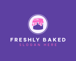 Yummy Cake Dessert logo design