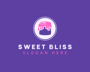 Yummy Cake Dessert logo design