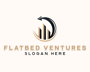 Financing Investor Graph logo design