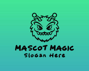 Game Streaming Angry Mascot logo