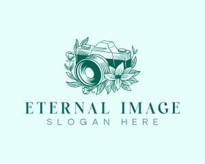 Camera Wedding Photography logo design