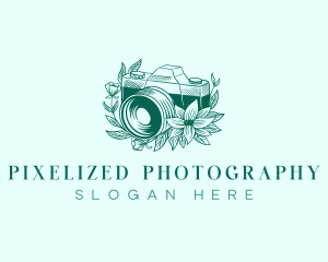 Camera Wedding Photography logo design