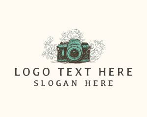 Floral Photography Camera logo