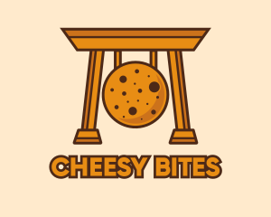 Orange Cookie Gong logo design