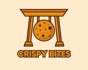 Orange Cookie Gong logo design