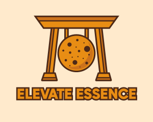 Orange Cookie Gong logo design