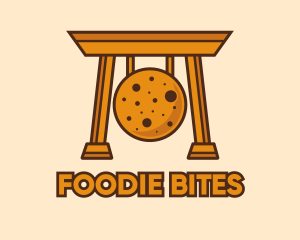 Orange Cookie Gong logo design