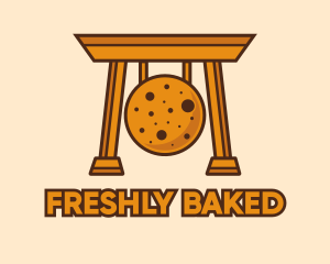 Orange Cookie Gong logo design