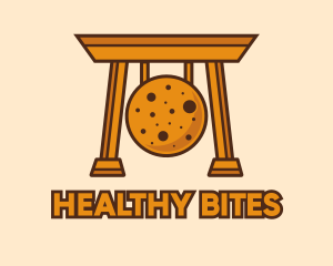 Orange Cookie Gong logo design