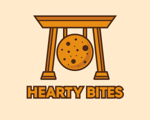 Orange Cookie Gong logo design