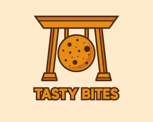 Orange Cookie Gong logo design