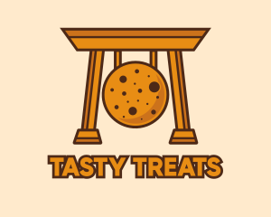 Orange Cookie Gong logo design