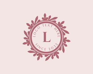 Feminine Eco Leaf logo