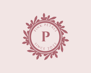 Feminine Eco Leaf logo design