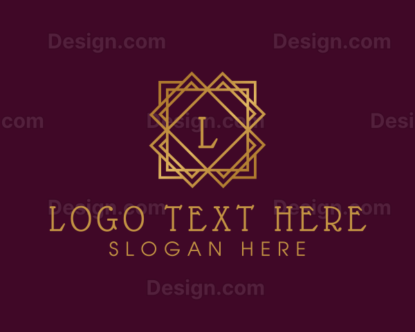 Luxury Frame Tiling Logo