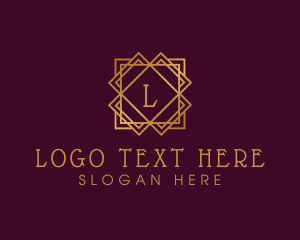 Luxury Frame Tiling Logo