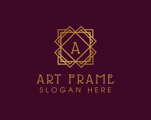 Luxury Frame Tiling logo design