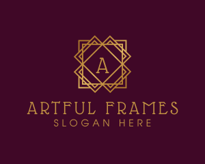 Luxury Frame Tiling logo design