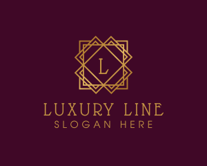 Luxury Frame Tiling logo design