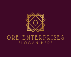 Luxury Frame Tiling logo design