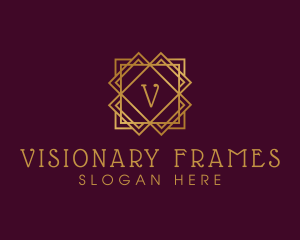 Luxury Frame Tiling logo design