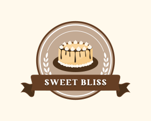 Cake Dessert Bakery logo design