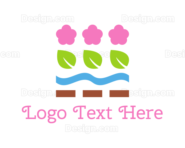 Nature Flower Garden Logo