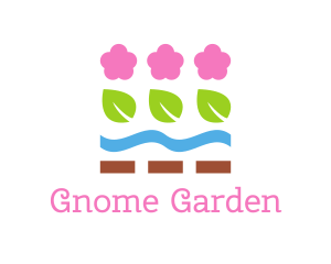 Nature Flower Garden logo design