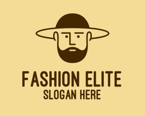 Bearded Hat Man  logo