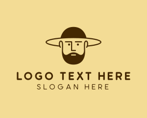 Bearded Hat Man  logo