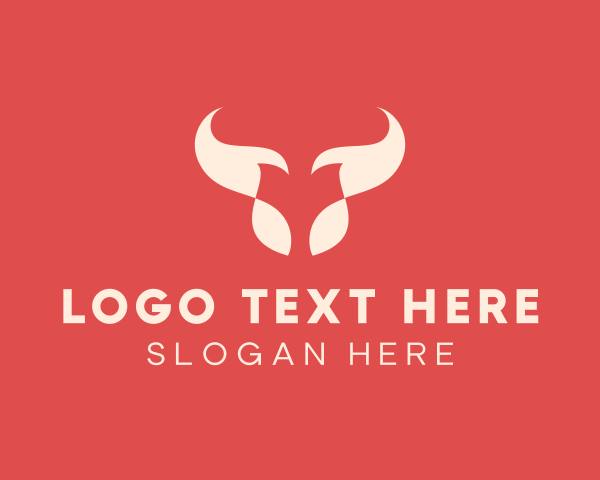 Horns logo example 3
