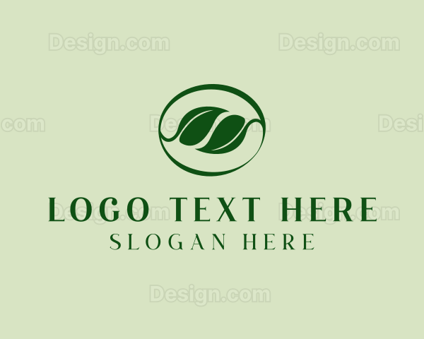 Green Twig Leaf Logo